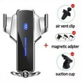 30W Qi Car Wireless Charger Air Vent Mobile Phone Holder Mount Fast