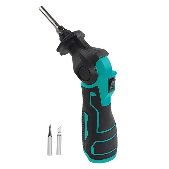 30W Cordless Electric Soldering Iron 400℃ Wireless Welding Device Fast Heat Includes 2 Tips Professional Repair