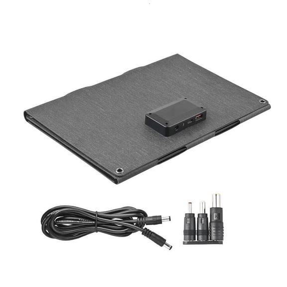 30W ETFE Folding Solar Panel Waterproof Outdoor Hiking Solar Charging Solar Panel for Power Camera