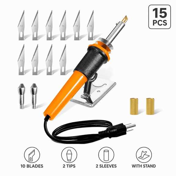 30W Hot Knife Plastic Cutter Tool Kit for Foam and Crafts, US Plug