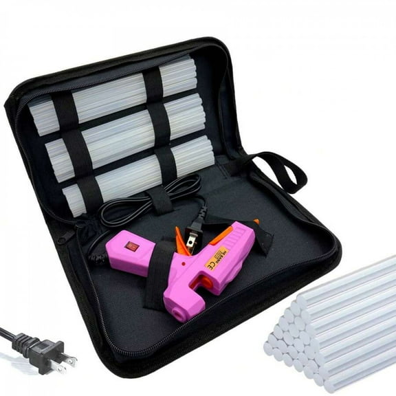 30W Hot Melt Glue Gun Kit With 30pcs 0.27x5.9 Inches (7x150mm) Glue Gun Stick For School Crafts DIY Arts And Quick Home Repairs