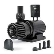 30W Intelligent ECO Amphibious Water Pump, 2380 GPH Adjustable DC Pump with Sine Wave Controller for Aquariums, Ponds, Sumps & Hydroponics