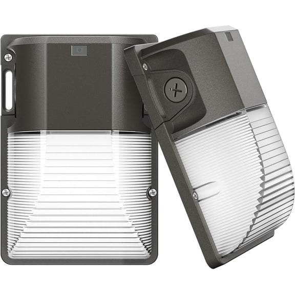 30W LED Wall Pack Light with Dusk to Dawn Sensor, 3600LM, 5000K Daylight [120Vac] Outdoor Lights IP65 Waterproof Security Flood Lighting for Garage Warehouse Garden UL-Listed 2