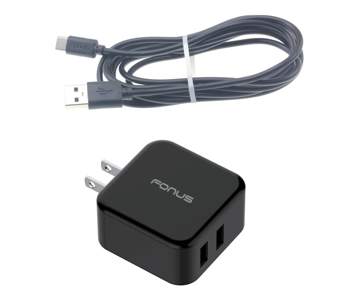 30W Quick Home Charger for Nokia G400 5G Phone - 6ft USB Cable 2-Port USB Power Cord Travel Wall AC Adapter X2B Compatible With Nokia G400 5G Model