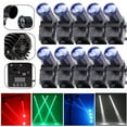 thumbnail image 1 of 30W RGBW LED Beam Spotlight DMX Lighting Stage Light Party Wedding Pinspot 10 Pcs, 1 of 11