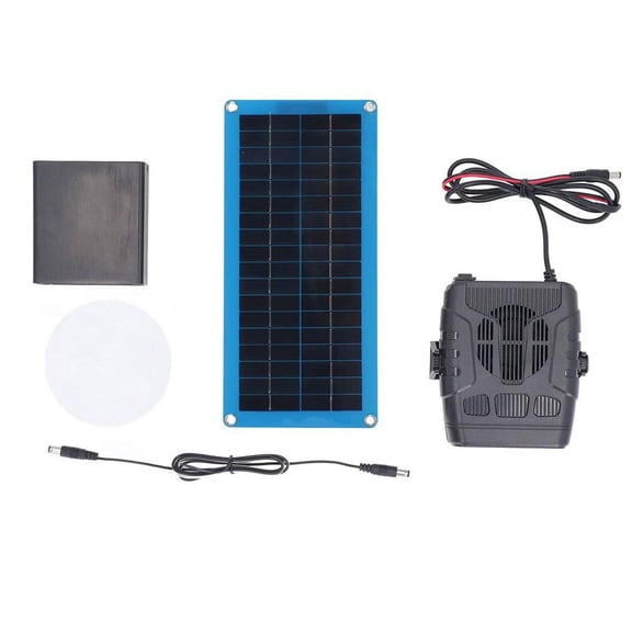 30W Solar Chicken Coop Heater, Portable Pet House Warmer with Overheat Protection