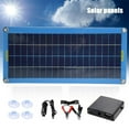 30W Solar Panel Solar Charger Lightweight Solar Panel Kit with Suction