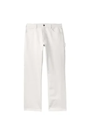 30W X 34L Dickies A861G0WH3034 White Painter's Pants Men's Relaxed Fit, Cotton