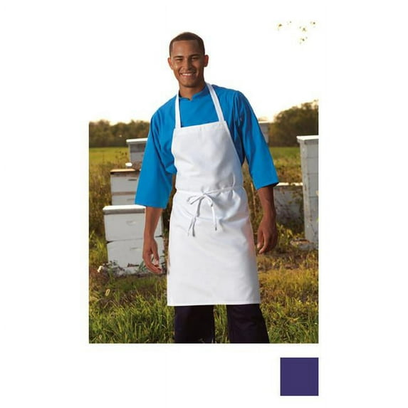 30W x 34L Bib Apron in Purple