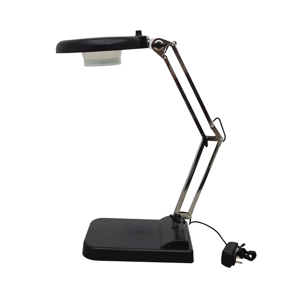 30X Benchtop Magnifier Lamp Read Repair Tools with Adjustable LED Light 110V