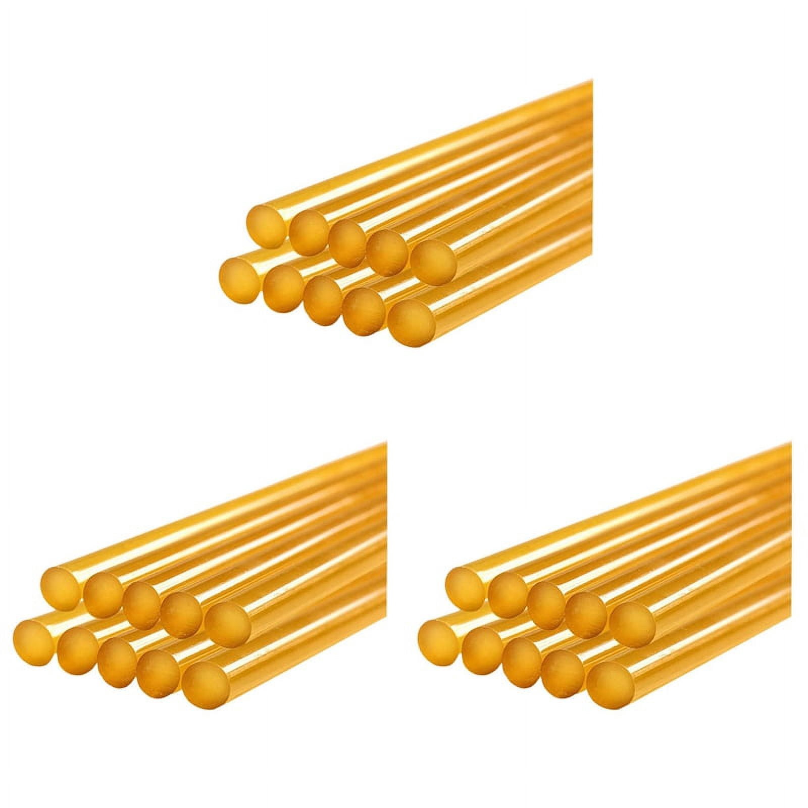 30X Dent Repair Glue Sticks Paintless Dent Repair Tool Glue Sticks for Hot Glue - Car Repair Dent Remover Tool Yellow