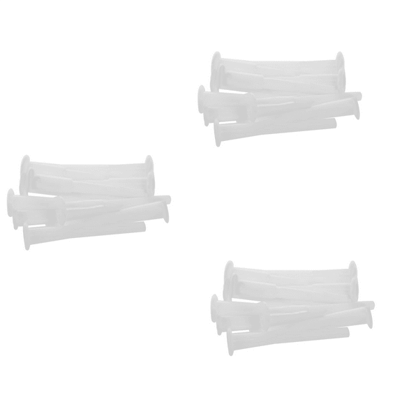 30X Fitness Exercise Sport Yoga Ball Inflatable Bed Pool Air Stopper Plug Pin White,30 x Gym Ball Air Stopper,white