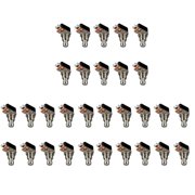 30X Guitar Effects Pedal Box Momentary SPST Button Stomp Foot Switch Push Button