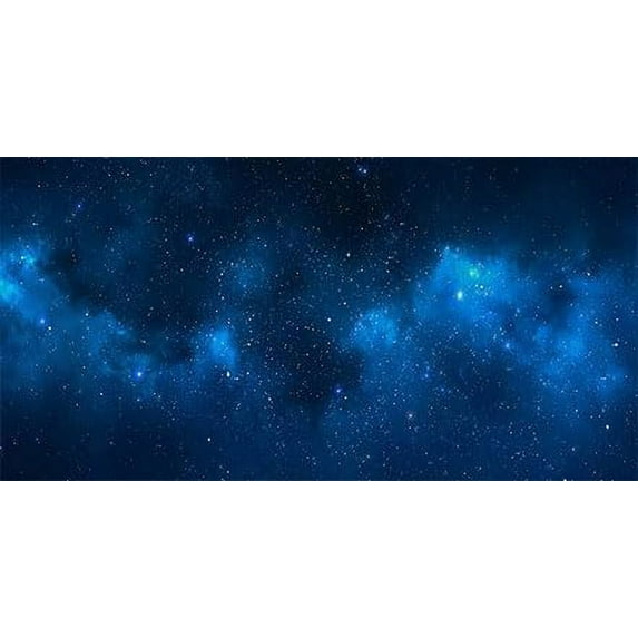 30X18IN, Starry Aquarium Background, Art Starry Fish Tank Decorations Background, with 8 EVA Double-Sided Tape