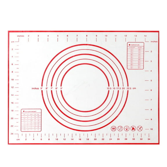 30X40CM Cake Mat,Non Stick Dough Rolling Mat,Heat Resistants Kneading Dough Sheet,for Silicone Baking Mat, Counter Mat, Dough Rolling Mat,Pie Crust Mat.