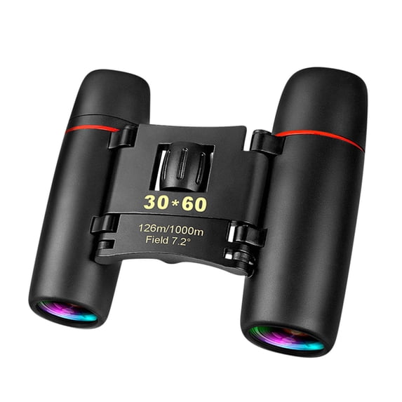 30X60 Compact Binoculars For Kids And Adults, Portable Pocket Foldable Binoculars For Bird Watching, Mountaineering, Outdoor Hunting