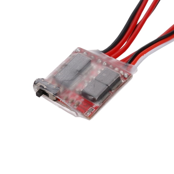30a RC Car 30A ESC Brushed Forward Reverse Brake Dual Way ESC Motor Speed Controller For 130 180 260 Motor 1/16 1/18 1/24 Car Boat 2 PCS