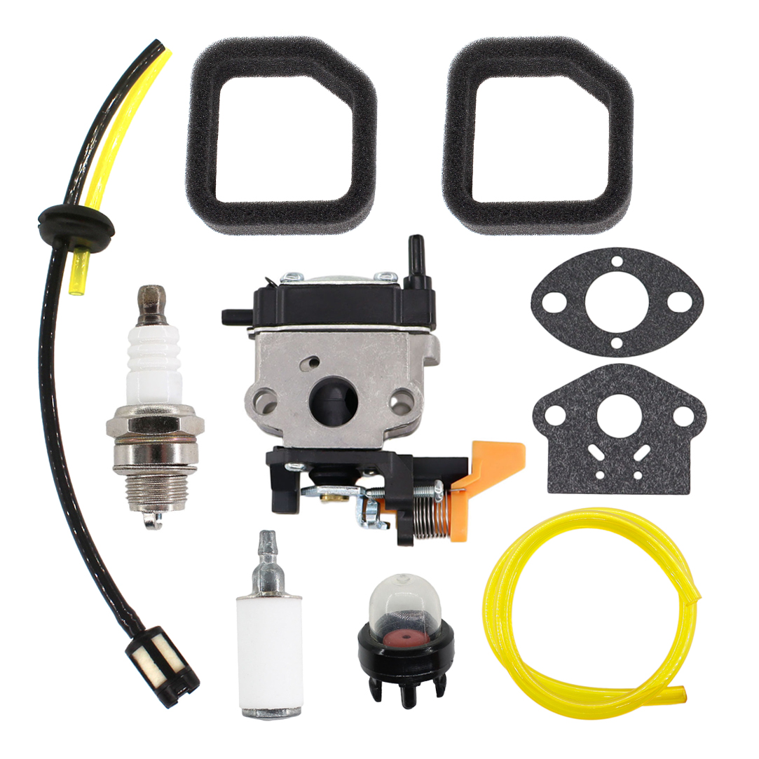 Carburetor With Spark Plug For John Deere 19.8cc T105S UT15150 String Trimmer - Unbranded