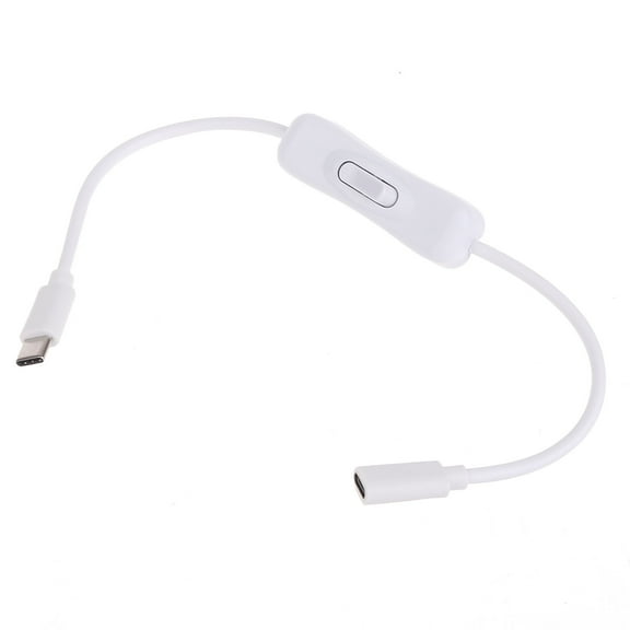 30cm/100cm USB C Extension Cable with Switches USB C to USB C Extension Cable USB C Male to Female Extension Cable