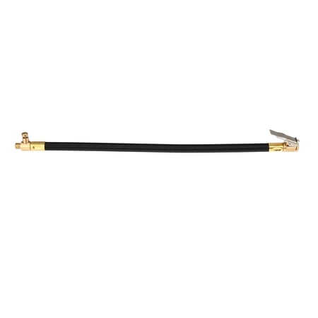 30cm 12" Tire Valve Connect Pipe Air Chuck Inflator Pump Extension Hose for Car Motorbike Bike Quick Connect Release