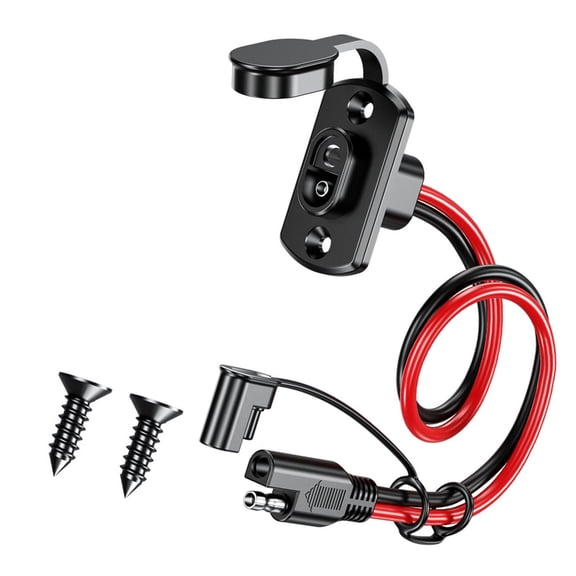 30cm 12AWG Extension Wire Quick Disconnect Male to Female Socket Cable For Portability Power Systems Maintenance