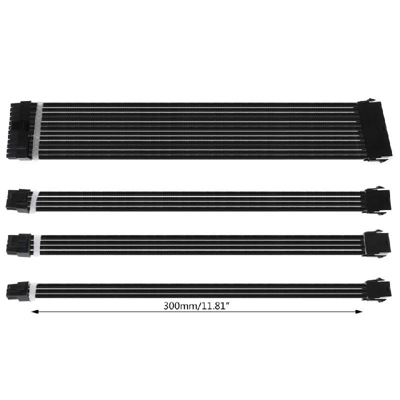 30cm/40cm ATX Extension Cable PC GPU CPU Power Supply Wire Computer