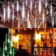 thumbnail image 1 of 30cm/50cm LED Lights Meteor Shower Rain 8Tube Xmas Tree Outdoor Light(Blue), 1 of 7