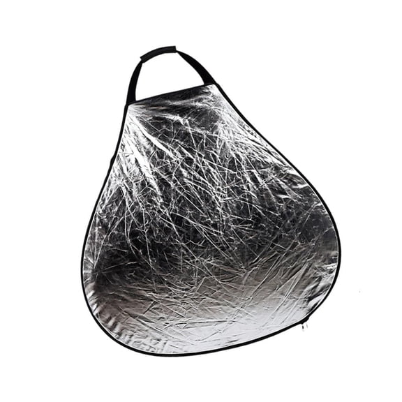 30cm/60cm/80cm Professional Triangle Photography Reflector Foldable Light Modifier Portable Handheld Triangle