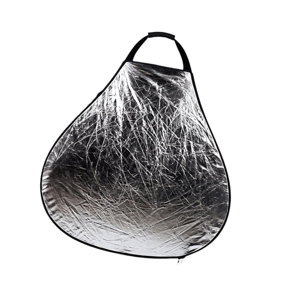 30cm/60cm/80cm Professional Triangle Photography Reflector Foldable Light Modifier Portable Handheld Triangle