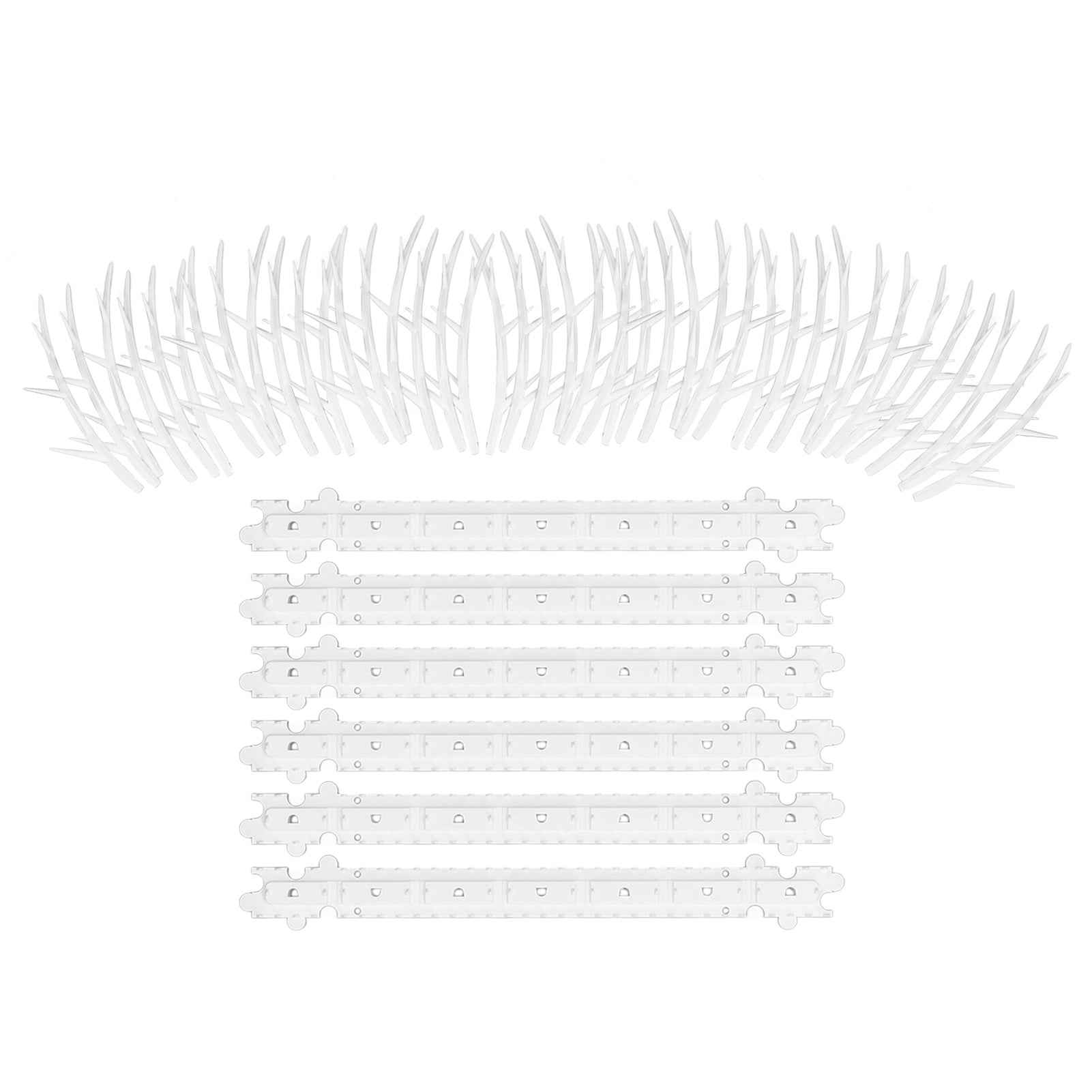 30cm Bird Deterrent Spikes Plastic Bird Repellent Spikes for Fence Roof