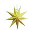 thumbnail image 1 of 30Cm 9-Point Paper Folding Star Christmas Decoration Foldable Hanging for Table Room Wedding Birthday Party Home Decor, 1 of 3