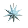 thumbnail image 1 of 30cm Christmas Paper Star Decoration - 9 Points, Foldable/Hangable, Durable Paper, Easy to Set Up, for Table/Tree/Wall, Party Decor, 1 of 2