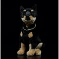 thumbnail image 1 of 30cm Dobermann Puppy Police Dog Plush Toy Stuffed Animal Soft Doll Kids Gift, 1 of 14