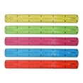 thumbnail image 1 of 30cm Flexible Ruler 12 Inch Rulers Bendable Ruler Soft Plastic Reglas Flexibles with Centimeters and Inches Translucent Shatterproof for Adults Home Office Supplies Classroom (1Pc,Random Color), 1 of 6