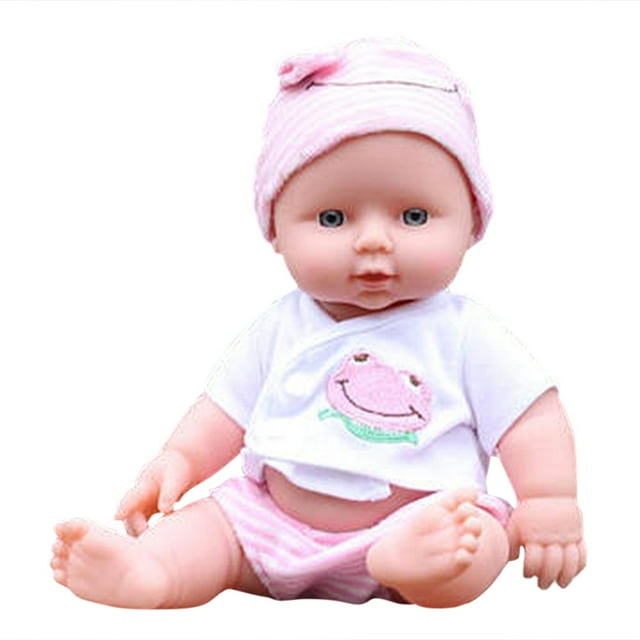 30cm Girls Doll Baby Doll Toy Soft Vinyl Lifelike Baby Toys For Boy