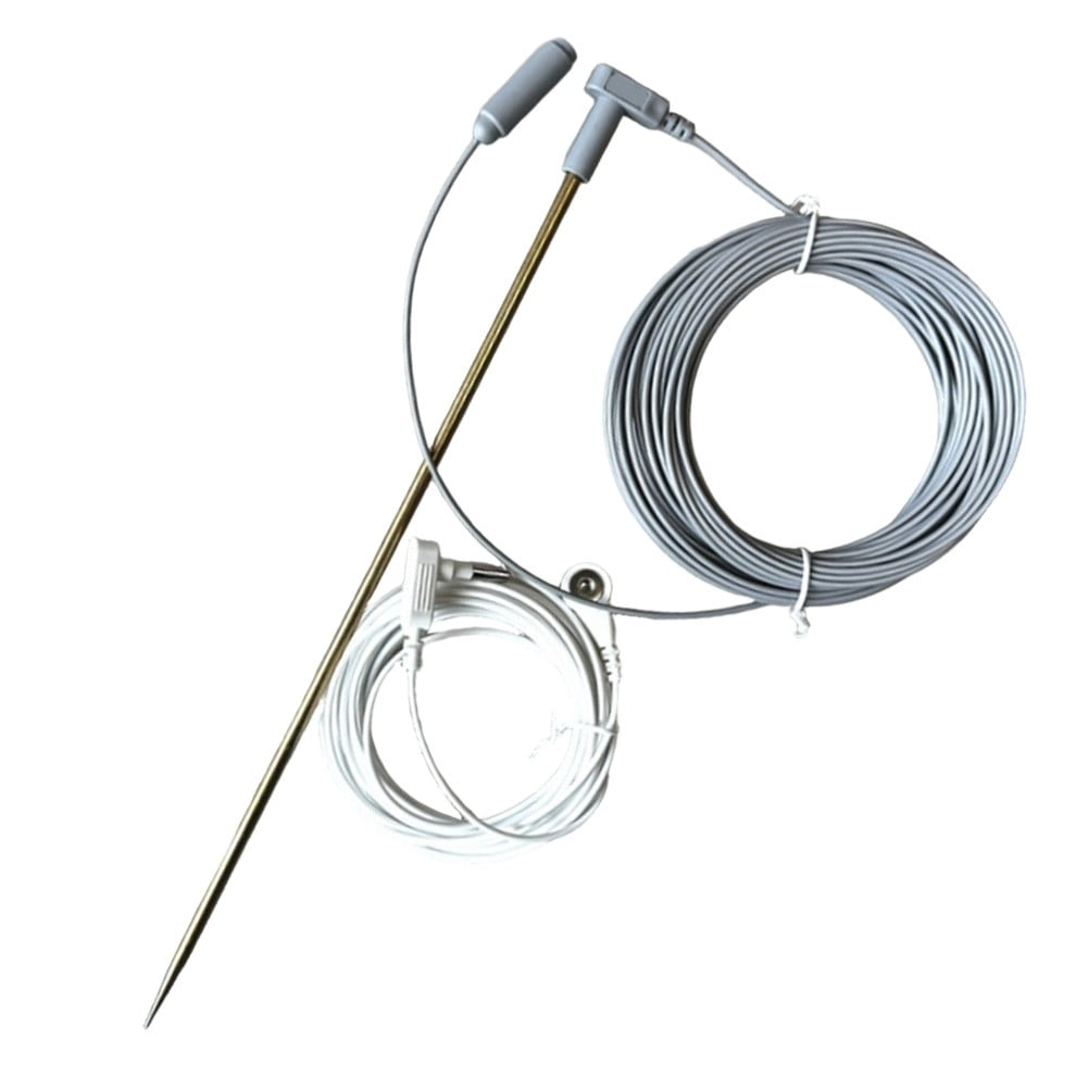 30cm Grounding Rod with 2 Ground Wire easy to Use for Grounded Mats ...