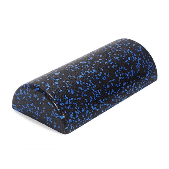 30cm Half Round Yoga Roller High Density Foam Semi Circular Support Block for Back Leg Stretch Training