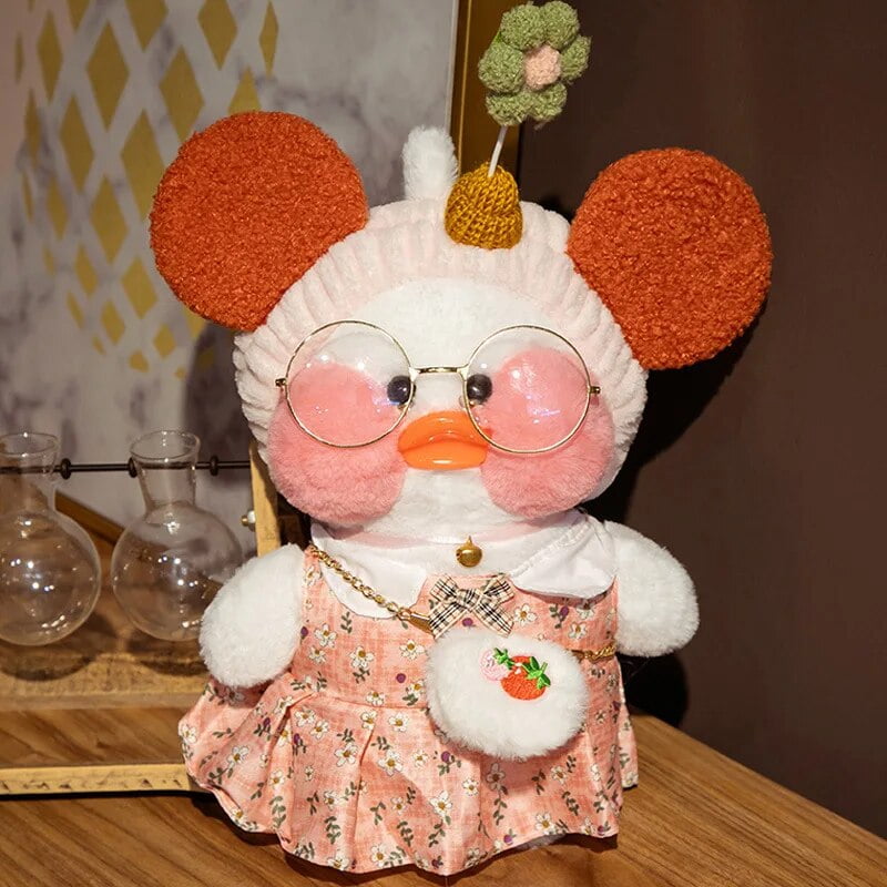 30cm Korean Netred Wearing Hyaluronic Acid Yellow Duck Doll Ducks
