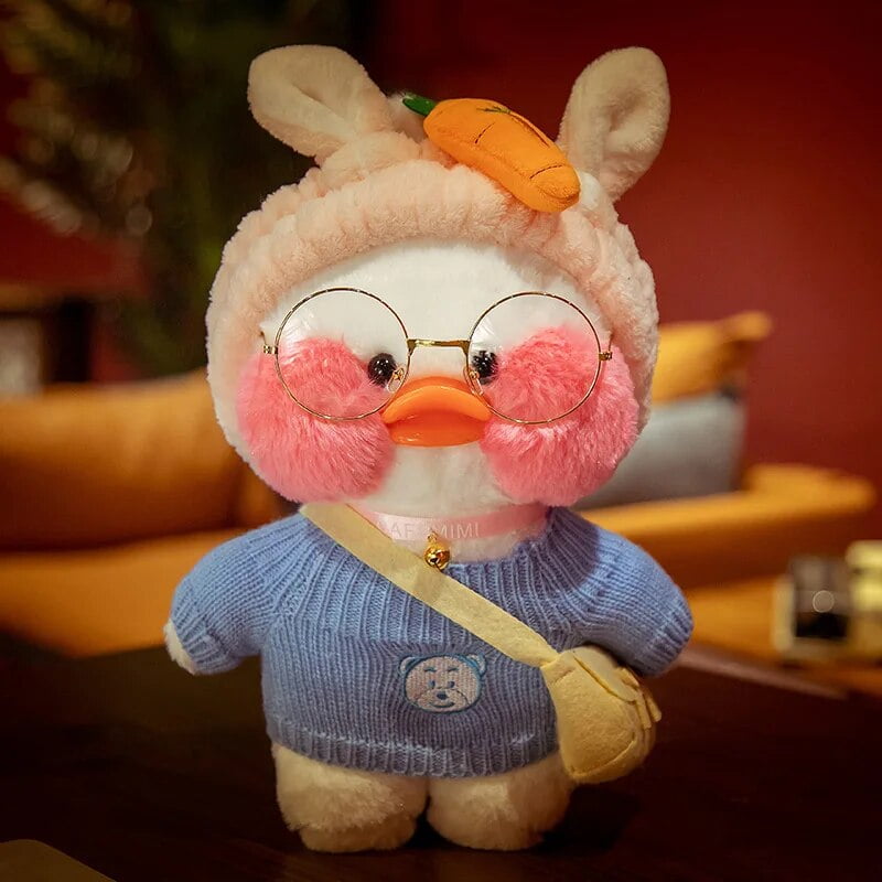 30cm Korean Netred Wearing Hyaluronic Acid Yellow Duck Doll Ducks