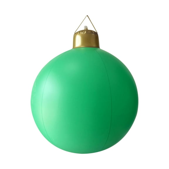 30cm Outdoor Christmas Inflatable Decorated Ball Giant Christmas Inflatable Ball Christmas Tree Decorations, for Festival Party Nativity Scene Decorations Themed Ornaments, for Xmas Holiday Decor