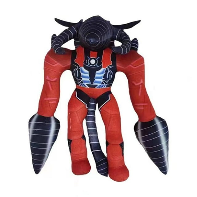 30cm Skibidi Toilet Titan Drill Man Plush Toys Horror Game Speakerman