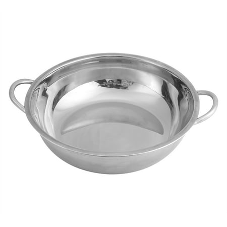 30cm Stainless Steel Hot Pot - Multi-Stove Compatible Cooking Pot