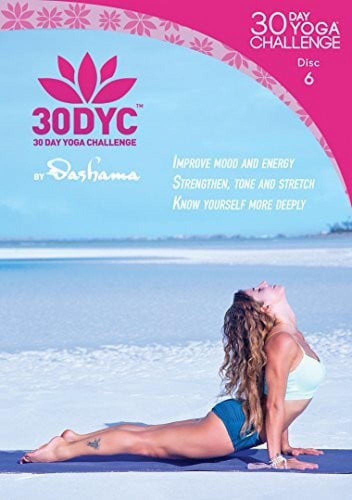 30dyc: 30 Day Yoga Challenge With Dashama Disc 6 (DVD), Perfect 10 Lifestyle, Sports & Fitness - image 1 of 1