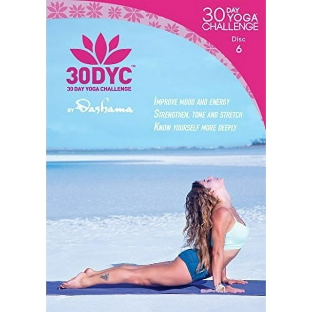 30dyc: 30 Day Yoga Challenge With Dashama Disc 6 (DVD), Perfect 10 Lifestyle, Sports & Fitness