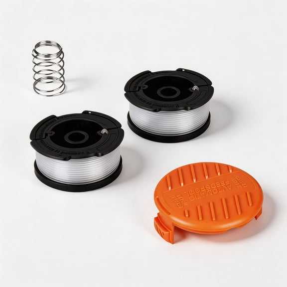 30ft 0.065" Trimmer Line Refill Spool AF-100 by OWNTIDE Compatible with Black and Decker AF-100, AF-100-3ZP, AF-100-BKP, GH600, GH610, GH900(2 pcs+1 pc)