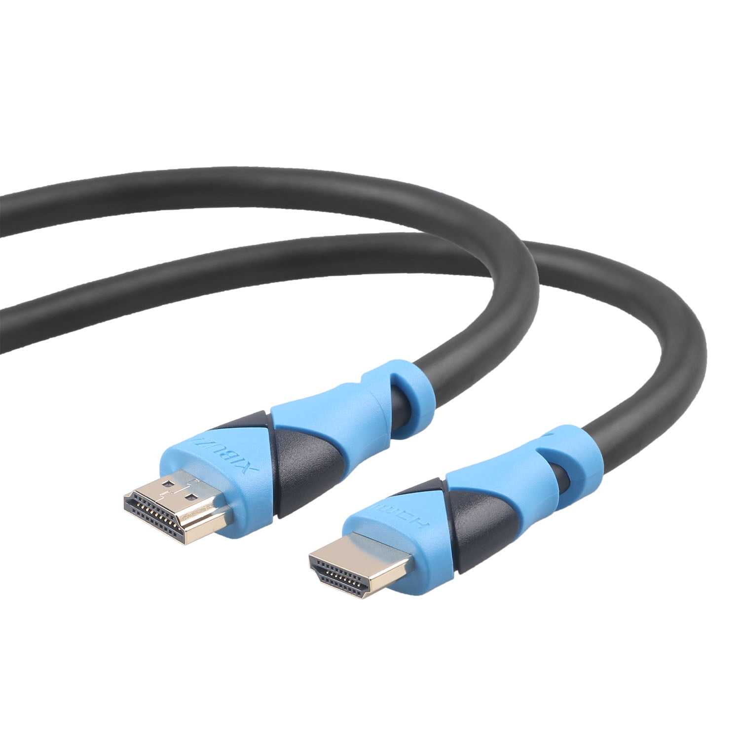 XIBUZZ 30ft 4K HDMI Cable - High Speed 10Gbps, 60Hz, 1080p Full HD, CL3 In-Wall Rated, ARC, Ethernet