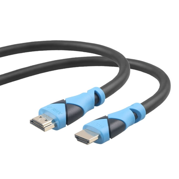 XIBUZZ 30ft 4K HDMI Cable - High Speed 10Gbps, 60Hz, 1080p Full HD, CL3 In-Wall Rated, ARC, Ethernet