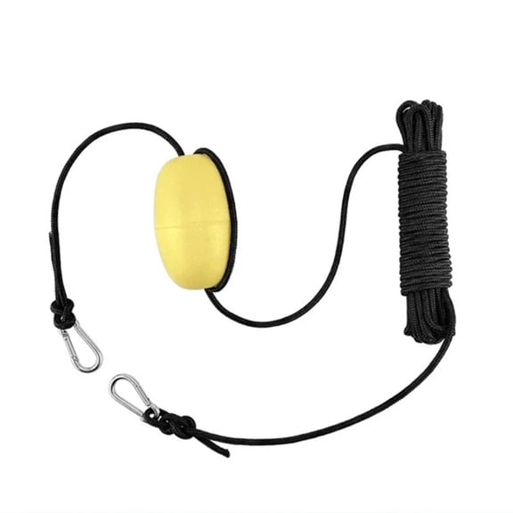 30ft Marine Rope Drift Anchors Tow Throw Leash Floating Drift Rope Ing Boat Buoy Float Leash Throw Line ,Easy to Use