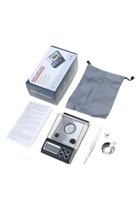 30g/0.001g High Precision Professional Digital Milligram Scale Mini Electronic Balance Powder Scale Gold Jewelry Carat