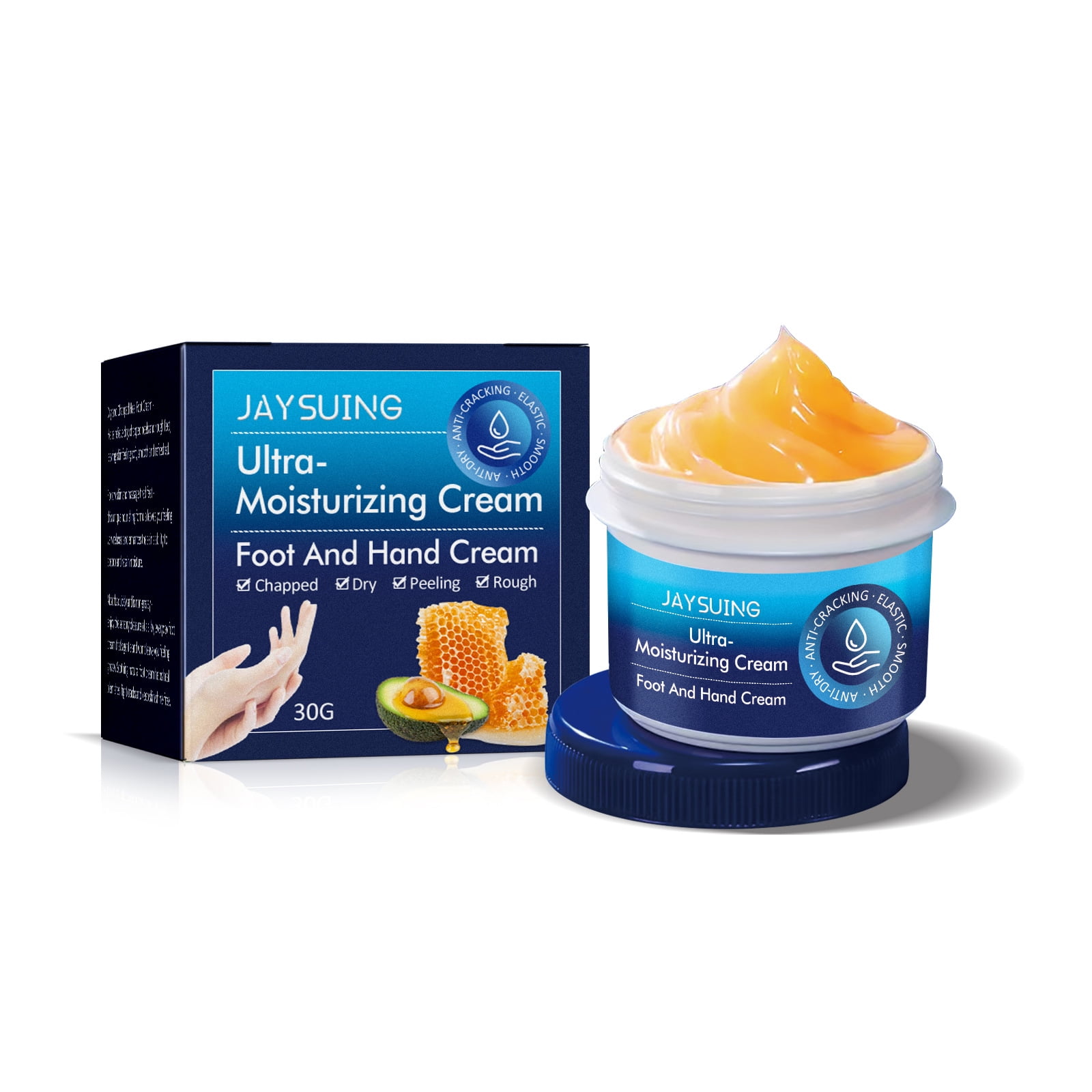 30g AntiCrack Repair Hand Cream Improve Chapped Rough Skin Exfoliate Cream for Foot Hands Skin